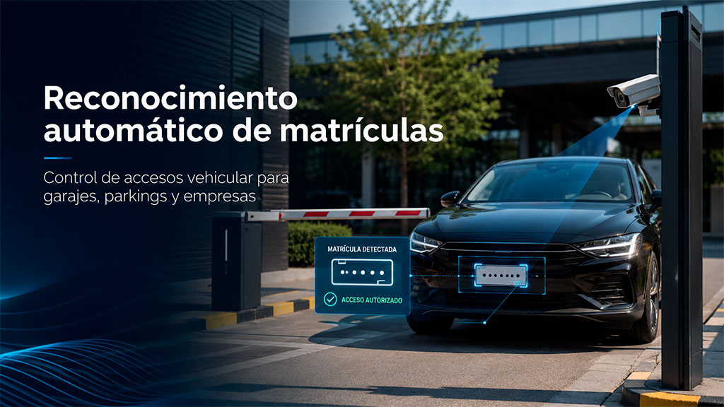 Reconocimiento automático de matrículas para control de accesos en garajes y parkings. Reconocimiento automático de matrículas para control de accesos en garajes y parkings.